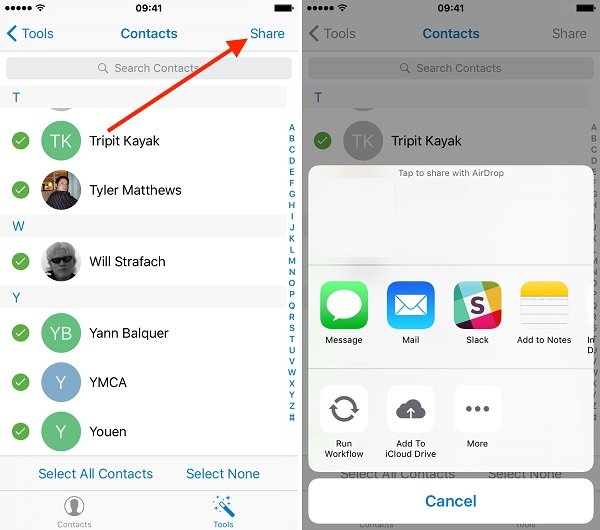 4 Quick Ways to Transfer Contacts from iPhone to iPhone ...
