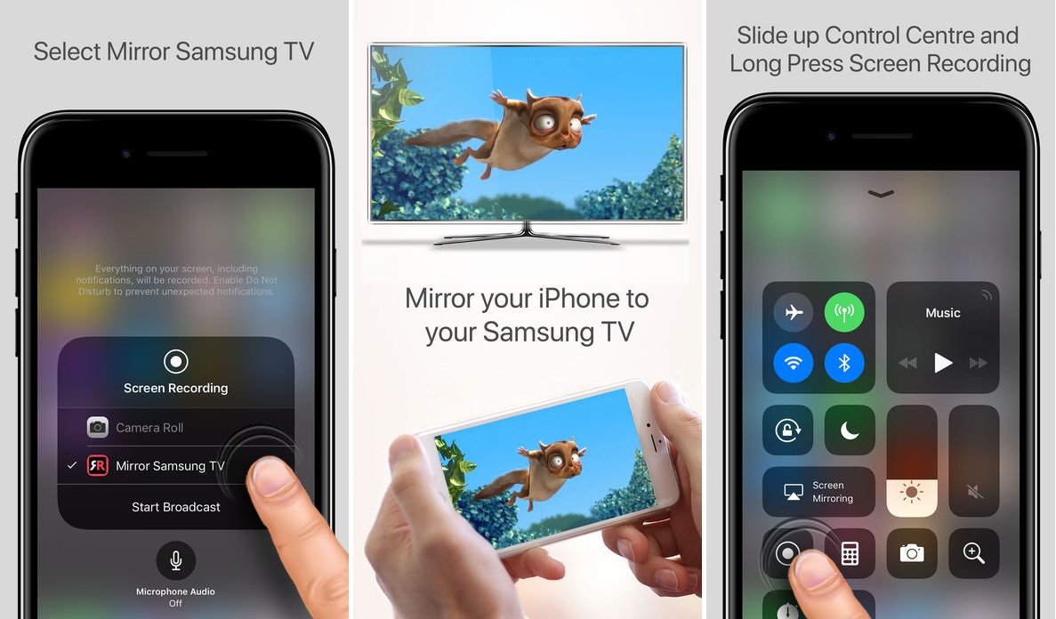 AirPlay Ð²Ð°Ñ iPhone Ð¸Ð»Ð¸ iPad Ð¿ÑÑ?Ð¼Ð¾ Ð½Ð° Samsung Smart TV ...