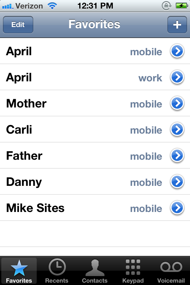 Daily Tip: How to set a contact as a phone favorite on ...