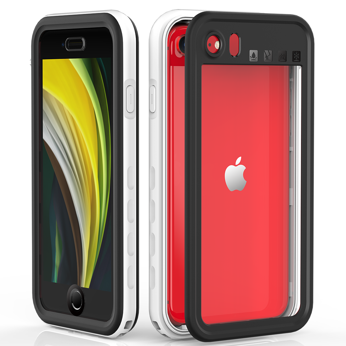 Fr iPhone SE 2020/iPhone 7/8 Waterproof Case Full Coverage ...