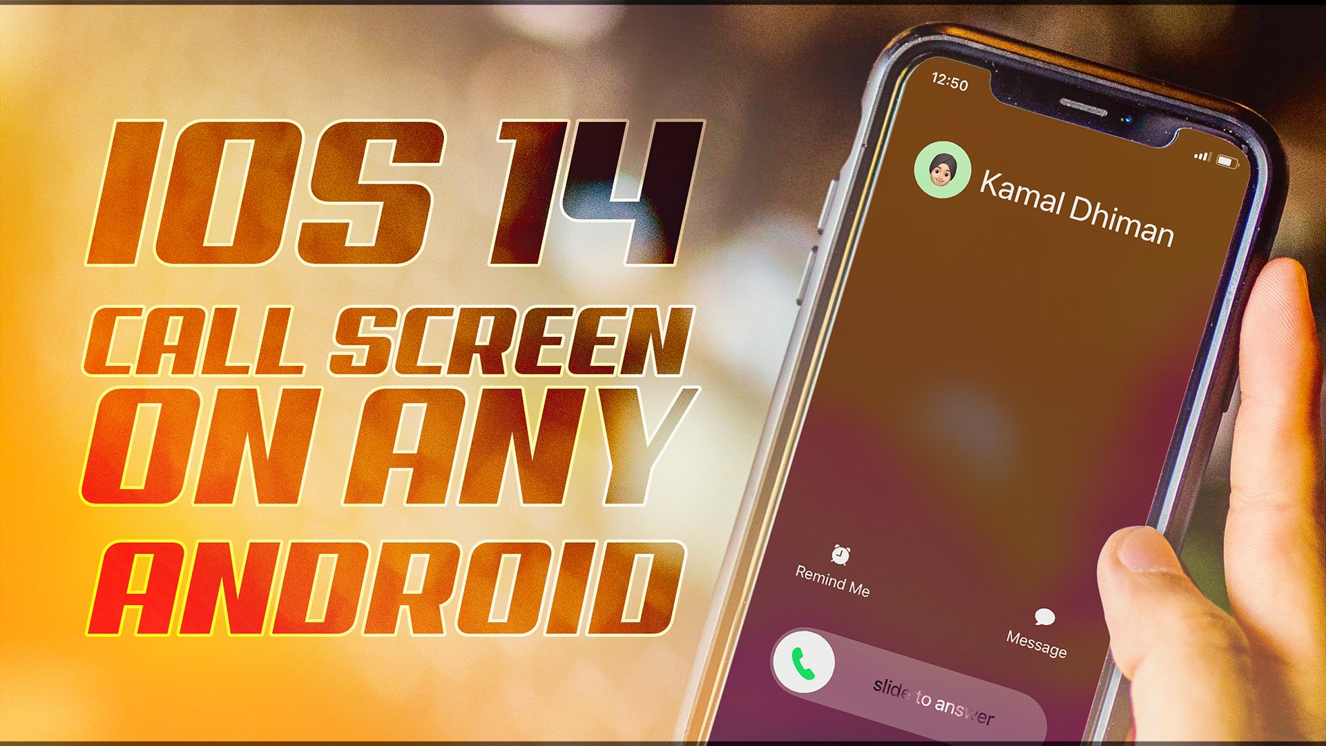 Get iOS Call Screen App On Any Android