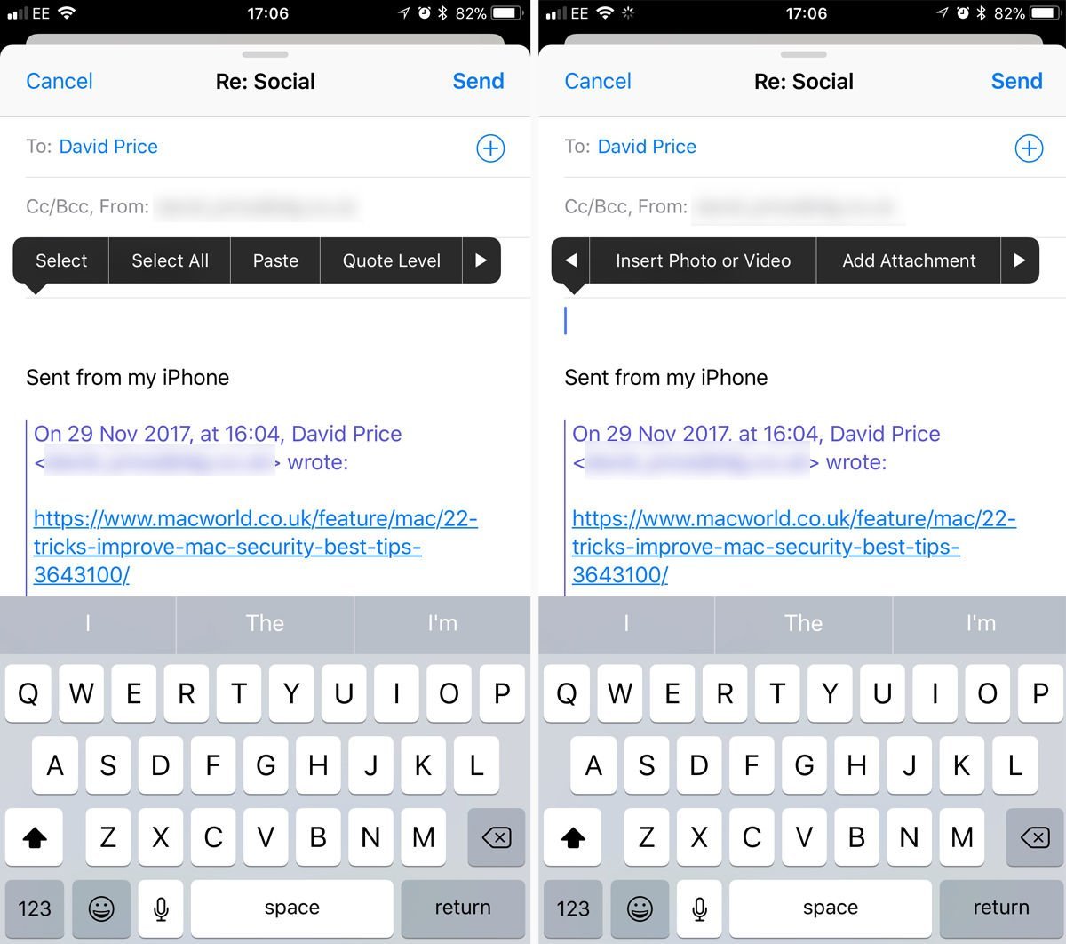 How To Add Attachment To Email On iPhone