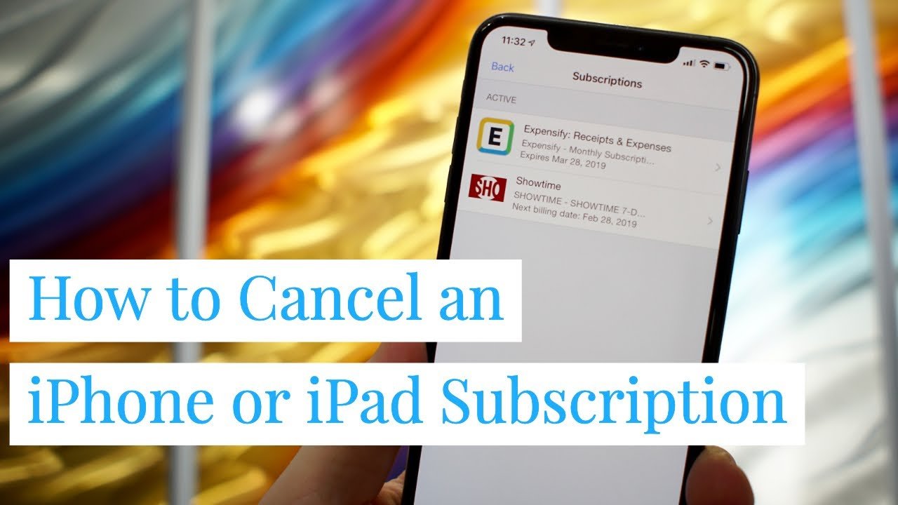 How to Cancel iPhone Subscriptions