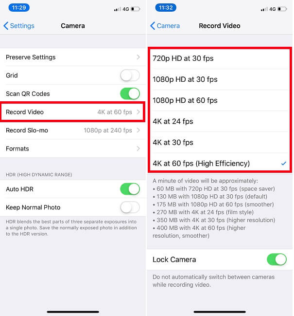 How to Change iPhone Camera Resolution on 12 Pro Max,11Pro ...