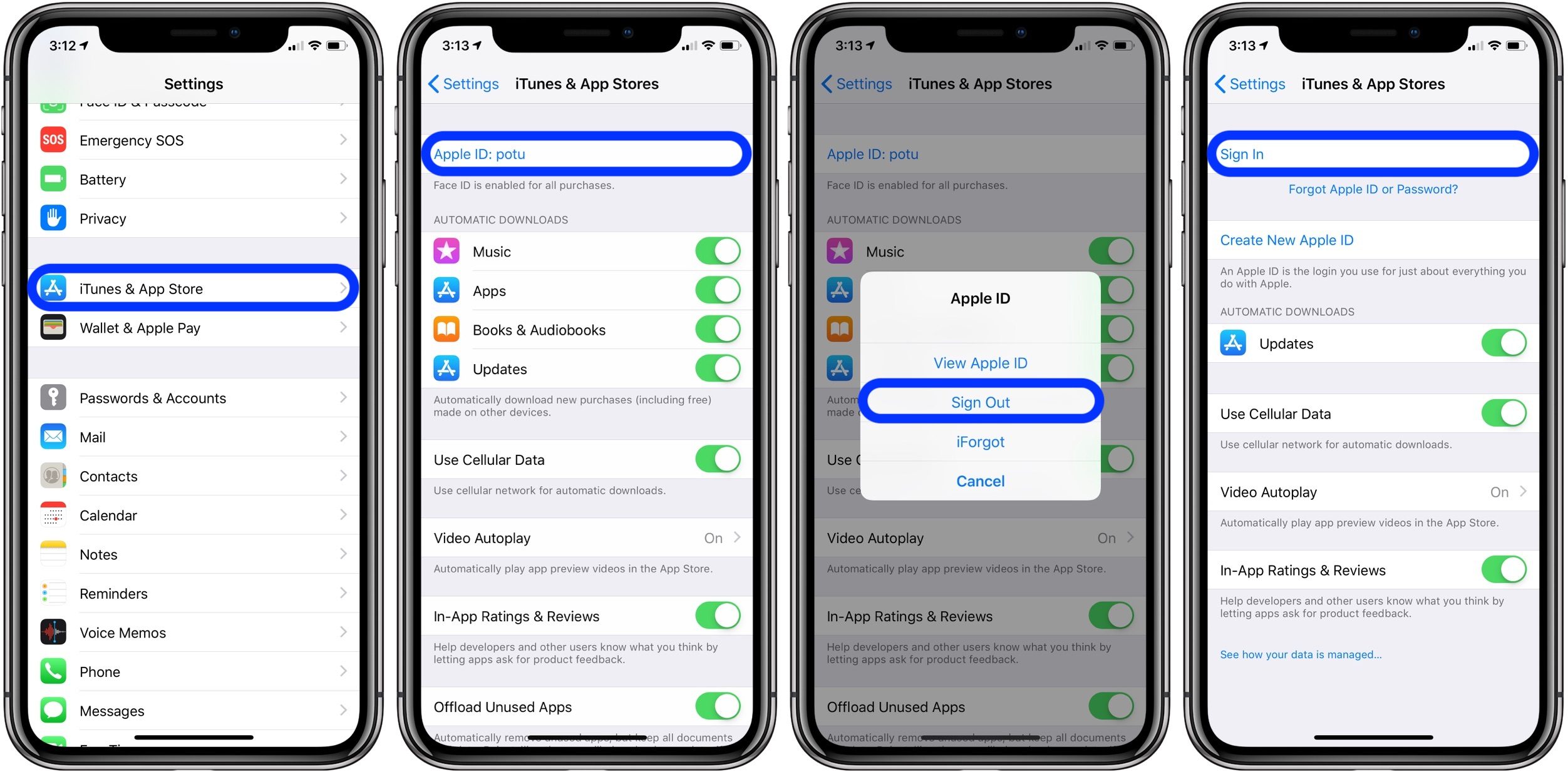 How to change your iTunes and App Store Apple ID on iPhone ...