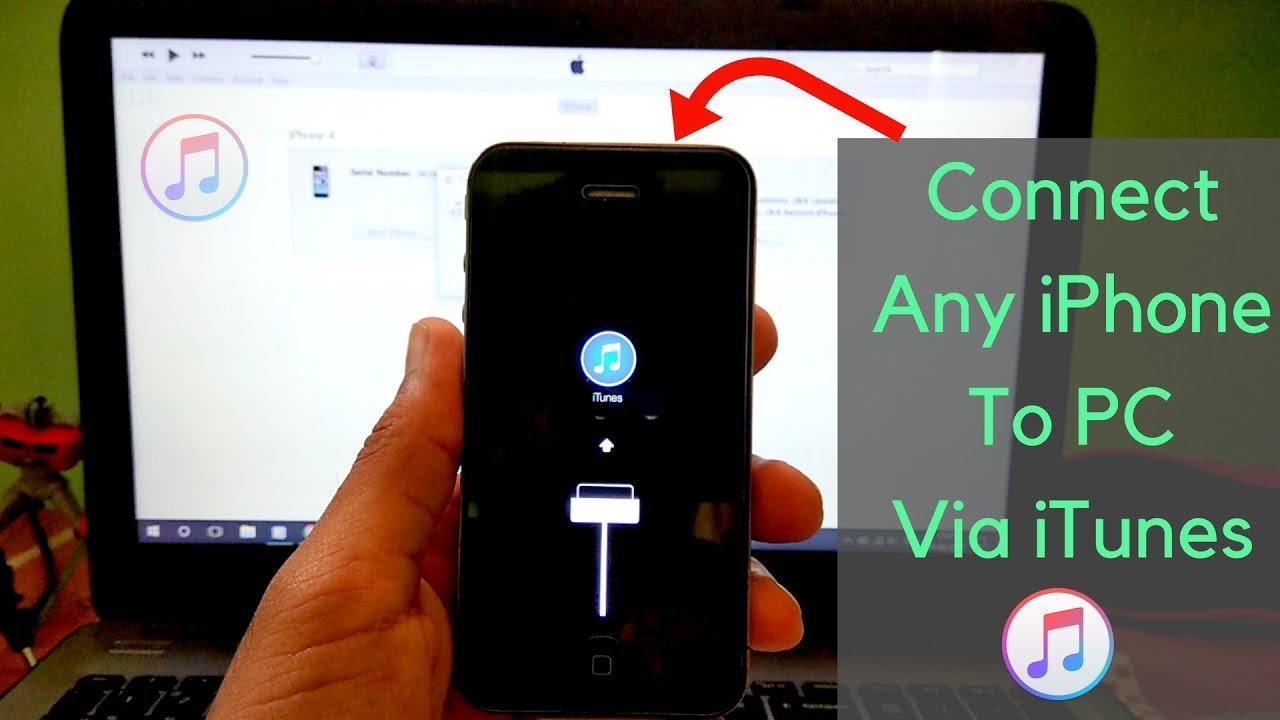 How To Connect Any iPhone(4/4s/5/5s.....) To PC Via iTunes ...