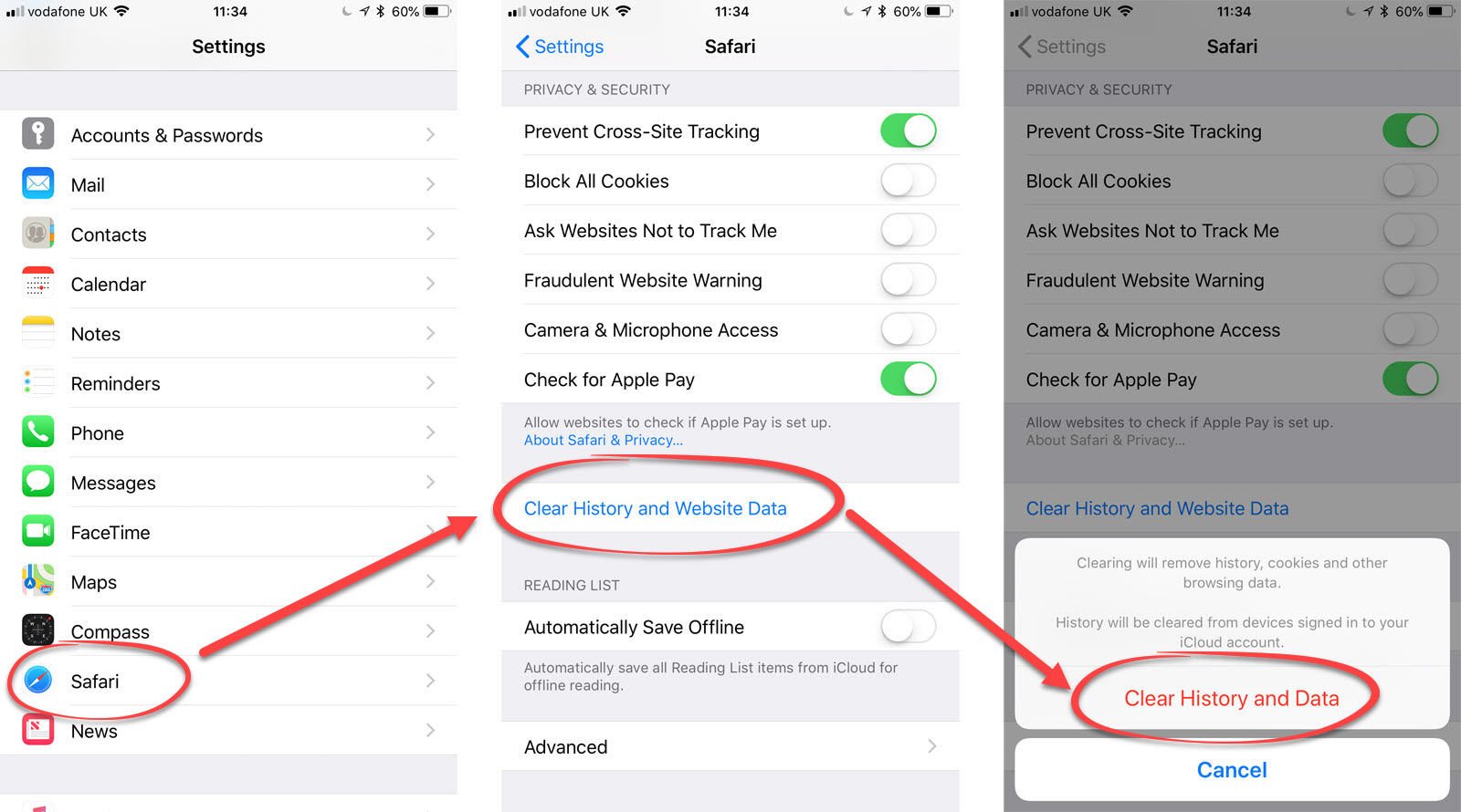 How to Delete Browsing History on iPhone