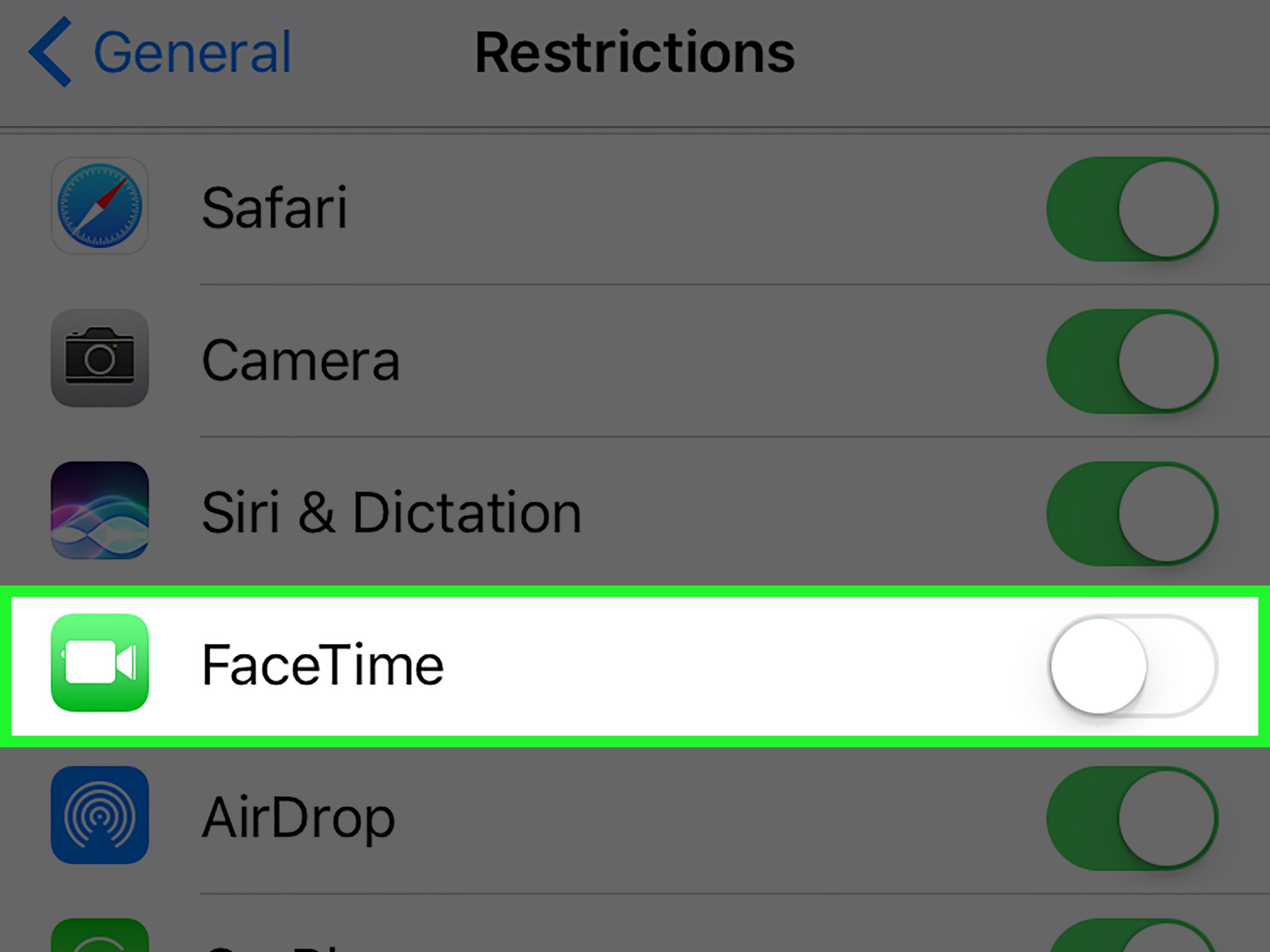 How to Disable FaceTime on an iPhone: 6 Steps (with Pictures)
