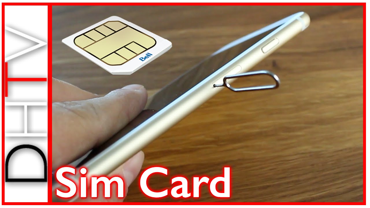 How To Insert/Remove Sim Card From iPhone 6s and iPhone 6s ...