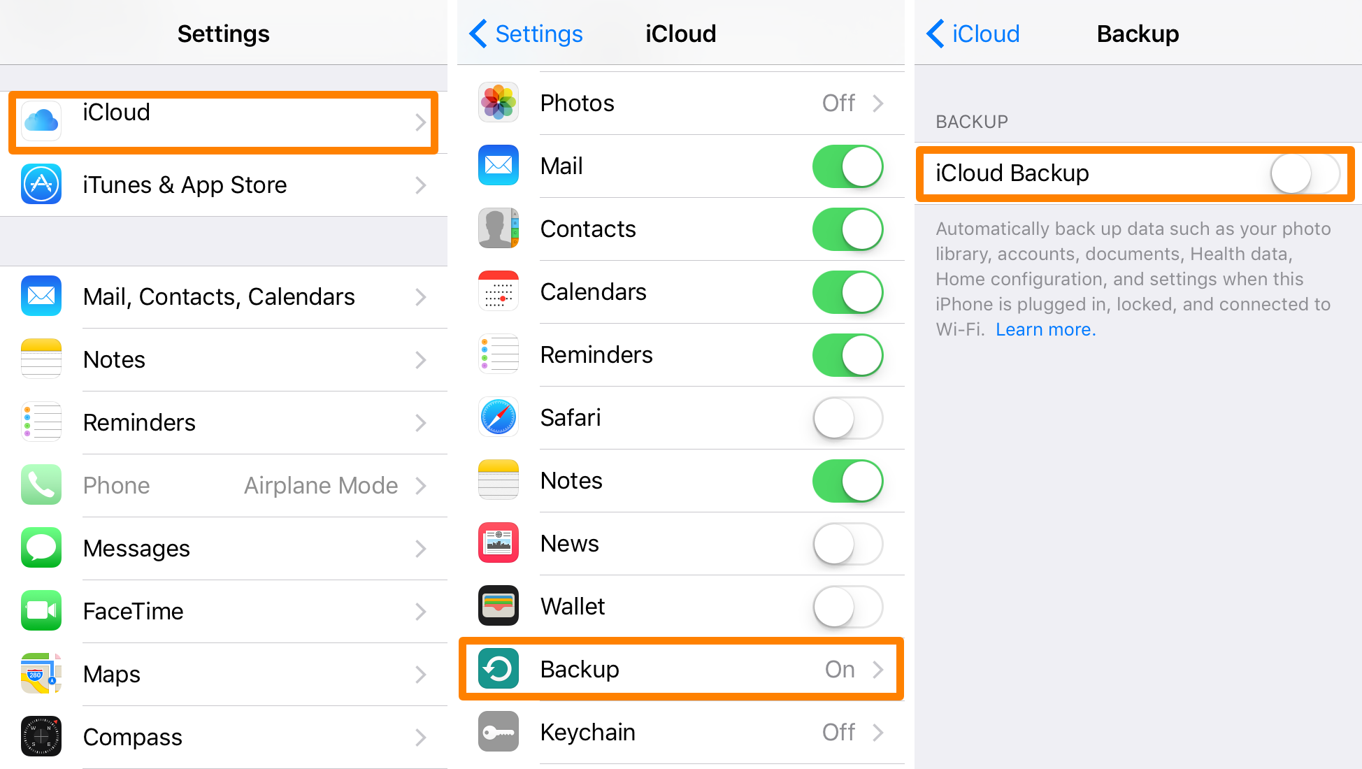 How to keep your iPhone or iPad from backing up with iCloud