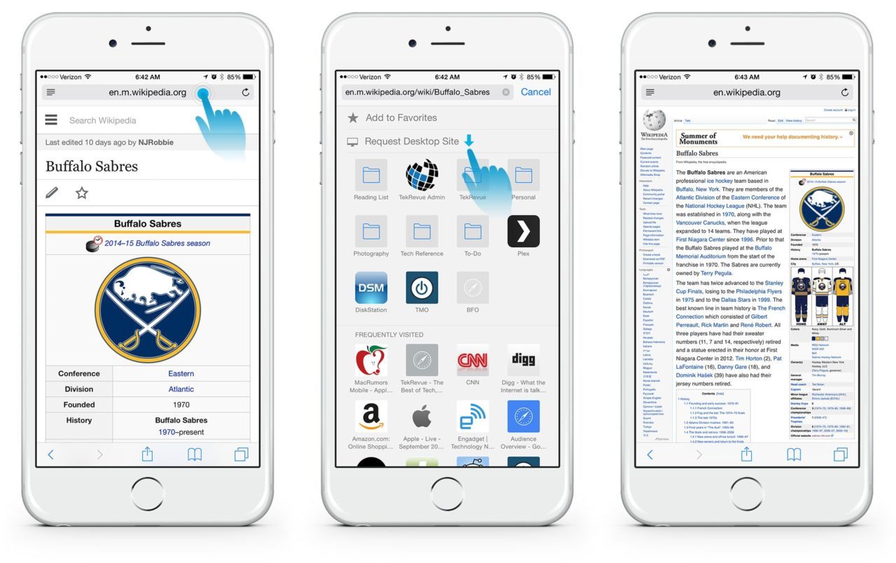 How To Request Desktop Site in Safari On iPhone And iPad ...