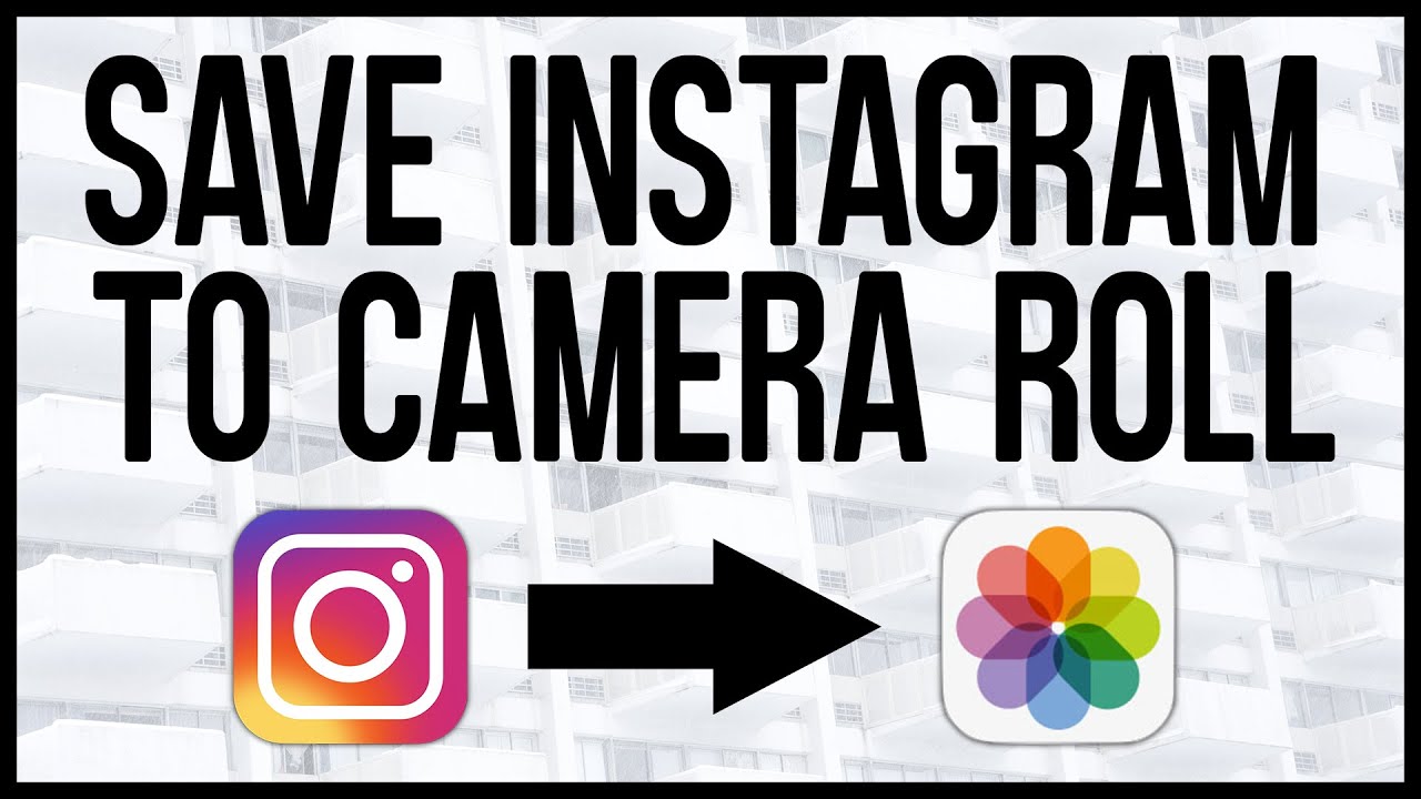 How To Save Instagram Photos To iPhone!