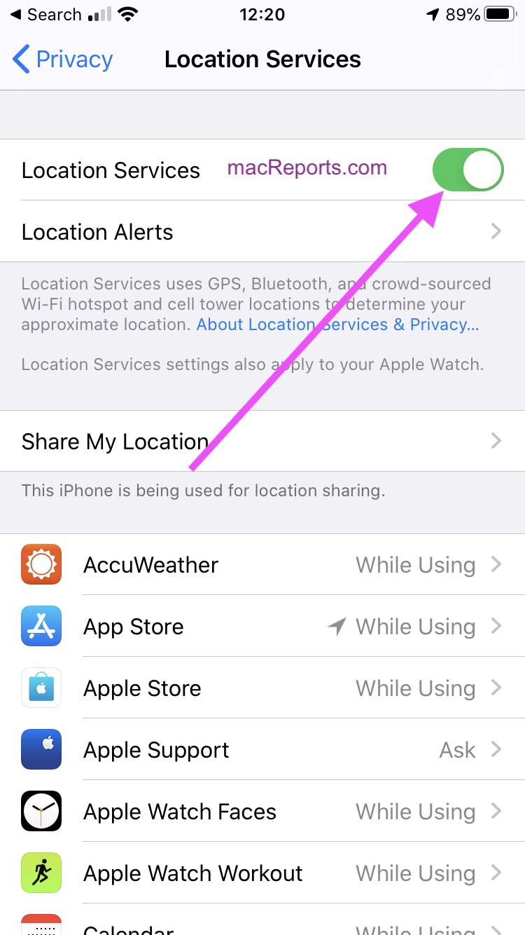 How to Send Your Location Using Messages on iPhone ...