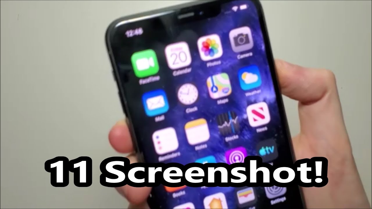 How to Take a Screenshot on iPhone 11 & iPhone 11 Pro Max
