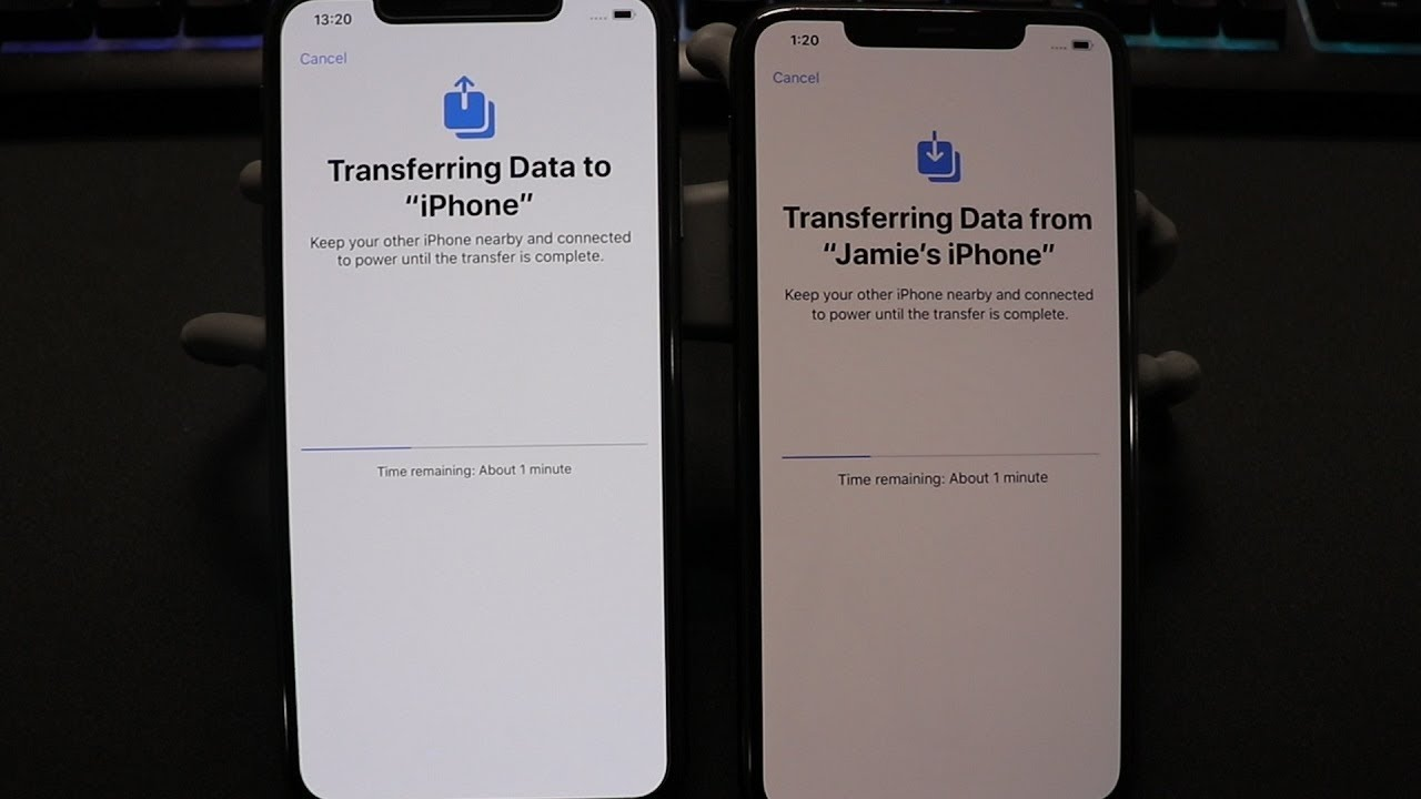 How To Transfer Data Directly From iPhone to Another ...