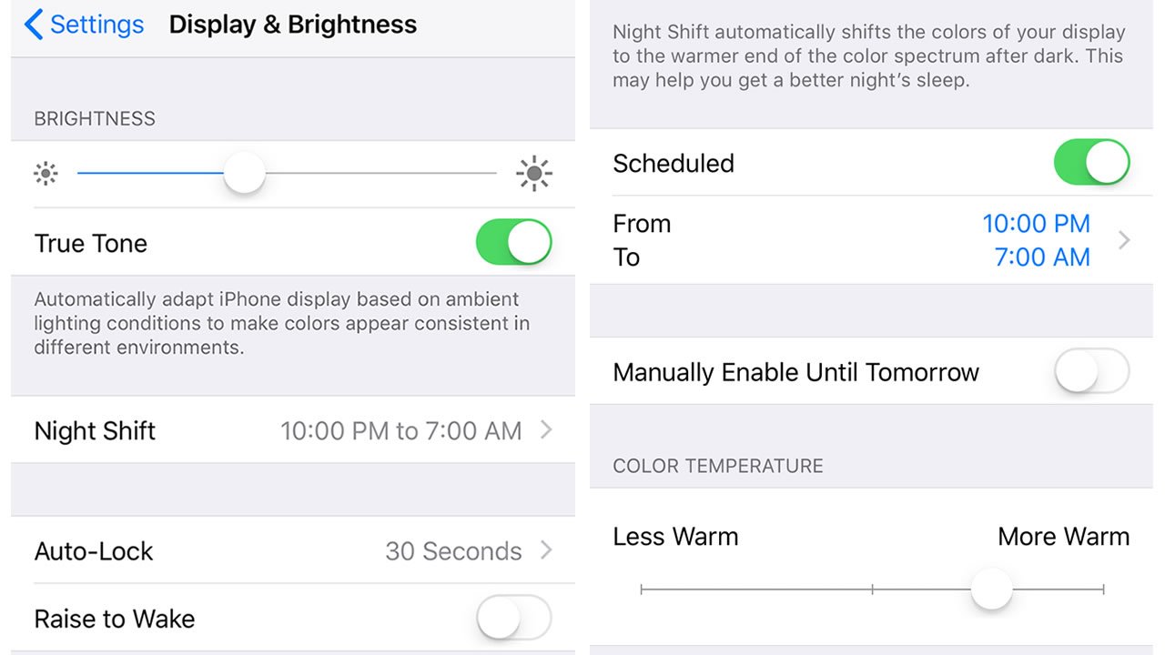 How to turn off blue light on iPhone using Night Shift ...