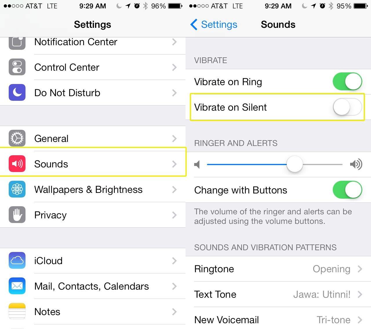 How To Turn Off Vibration When In Silent Mode In iOS 7 ...