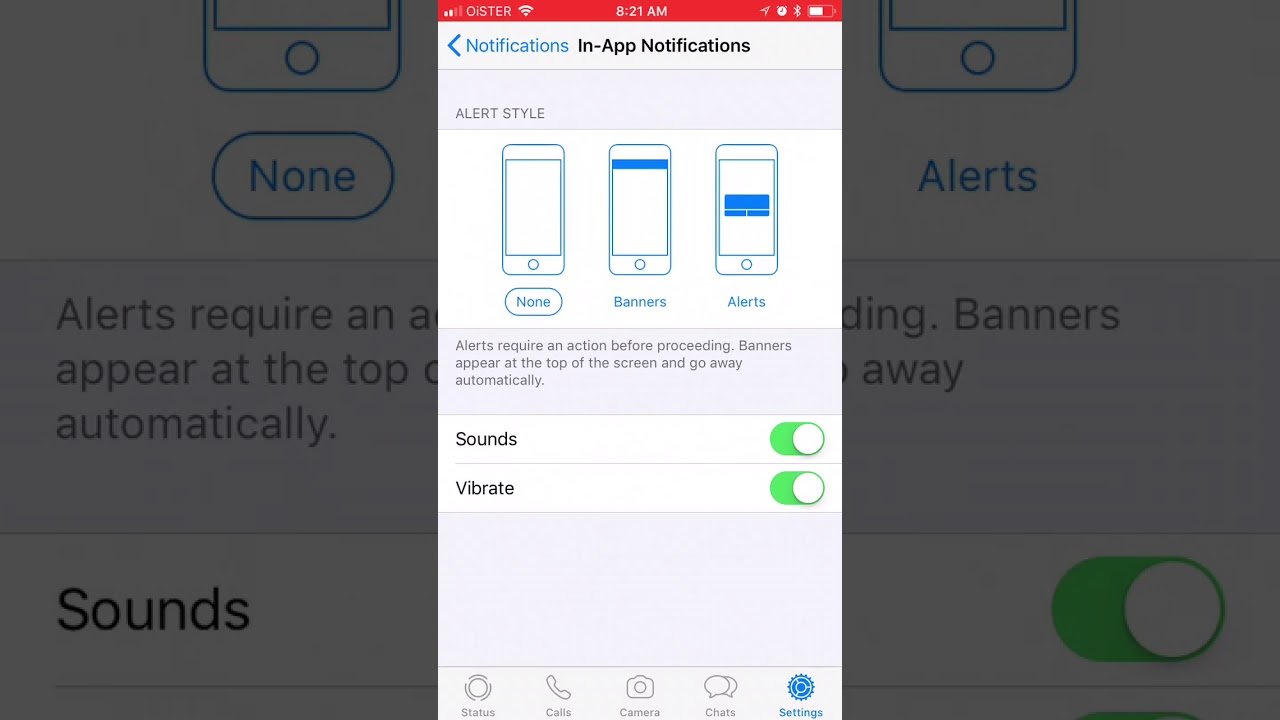 How to TURN OFF WHATSAPP NOTIFICATIONS on iPhone?