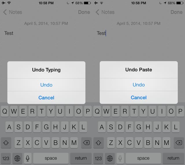 How To Undo iPhone Notes