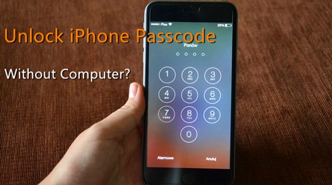 How to Unlock iPhone Passcode without Computer https://www ...
