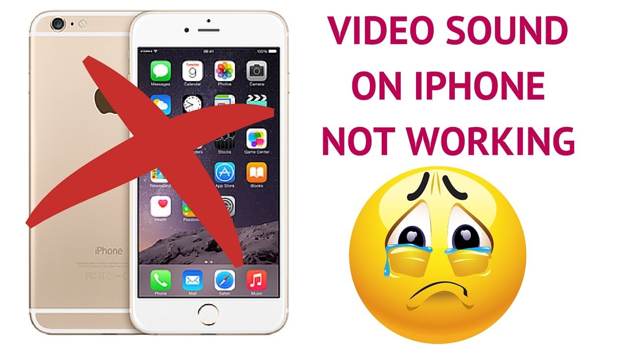 iphone 6s sound not working when recording videos!