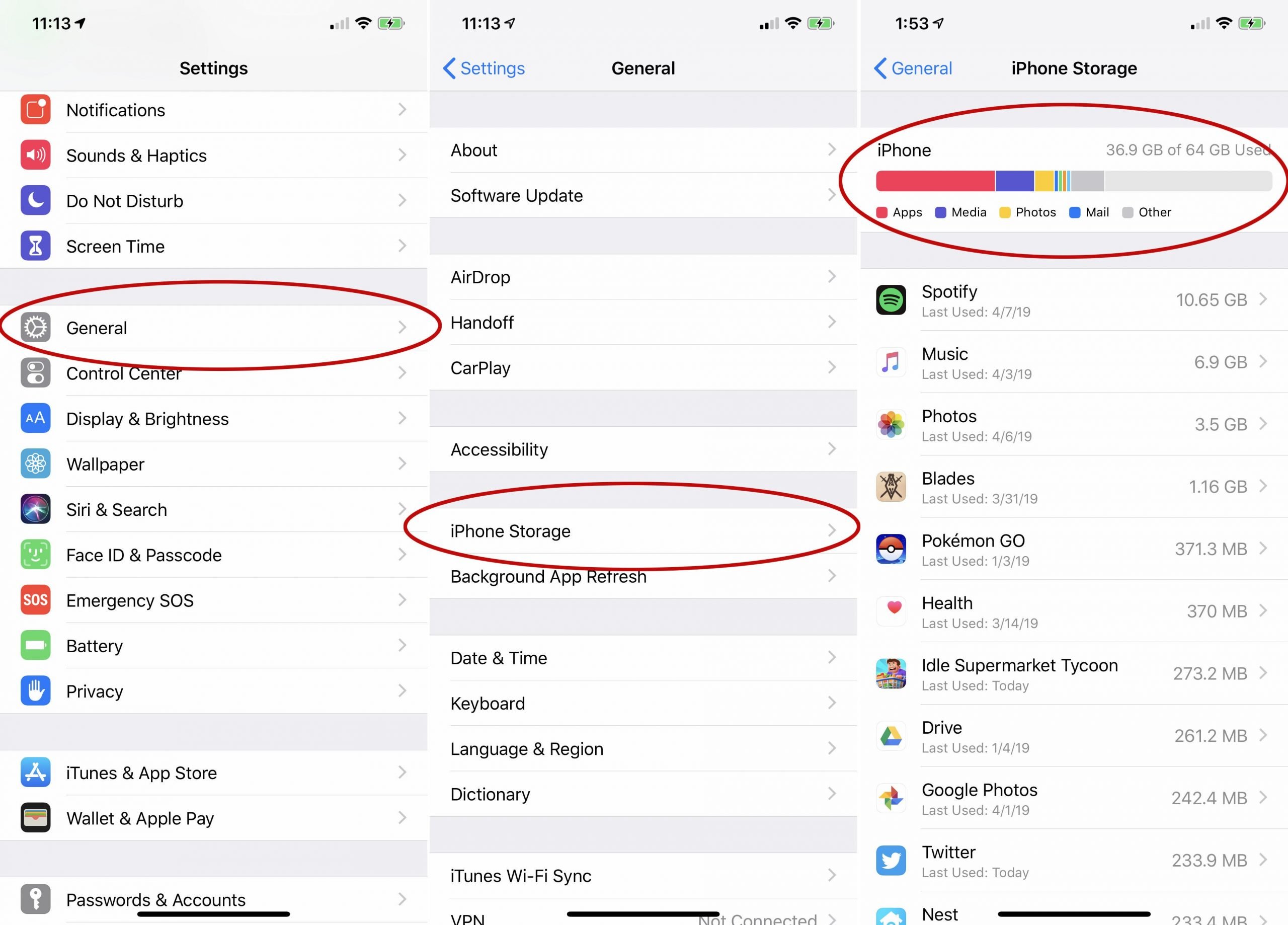 iPhone Other storage: What is it and how do you clear it ...