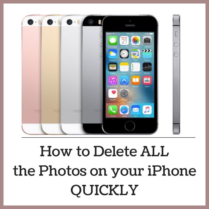 Obsessed with Scrapbooking: How to Delete All Photos from ...