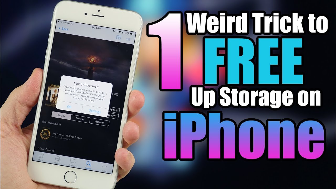 One Weird Trick to Free Up Storage Space on iPhone!