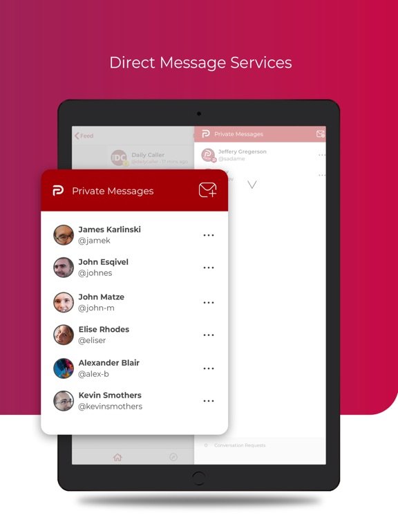 Parler for iPhone