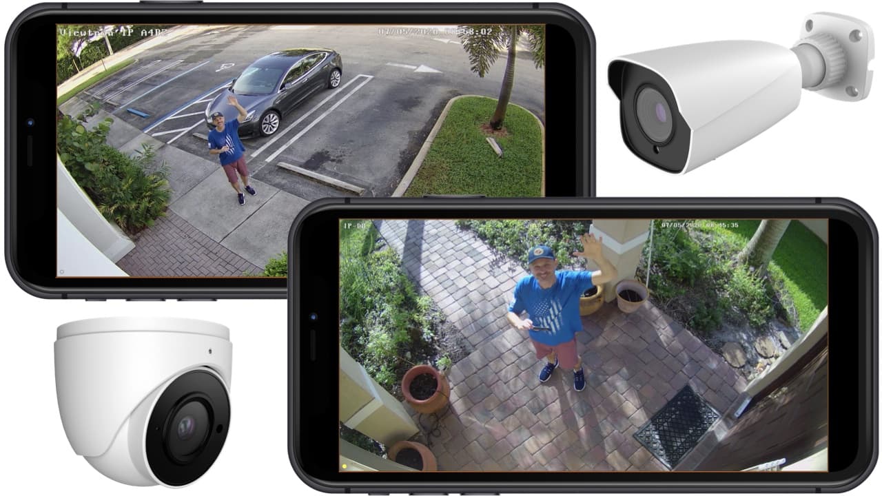 Remote View IP Cameras at Multiple Locations via iPhone App