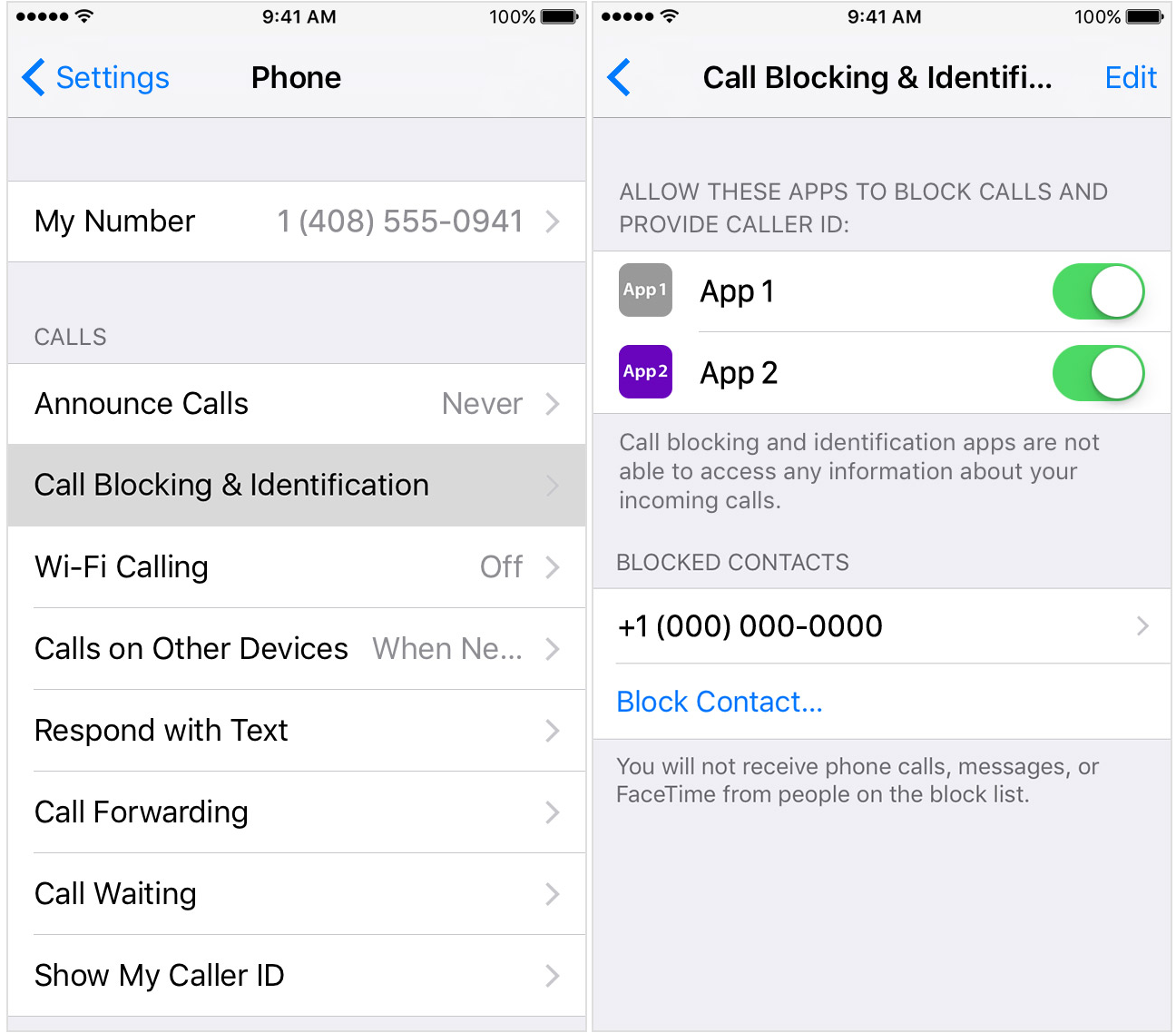 How to Block No Caller ID Calls on iPhone 8/7/6s/6