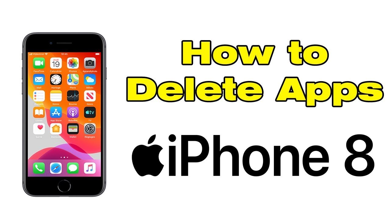 How to Delete an App on iPhone 8