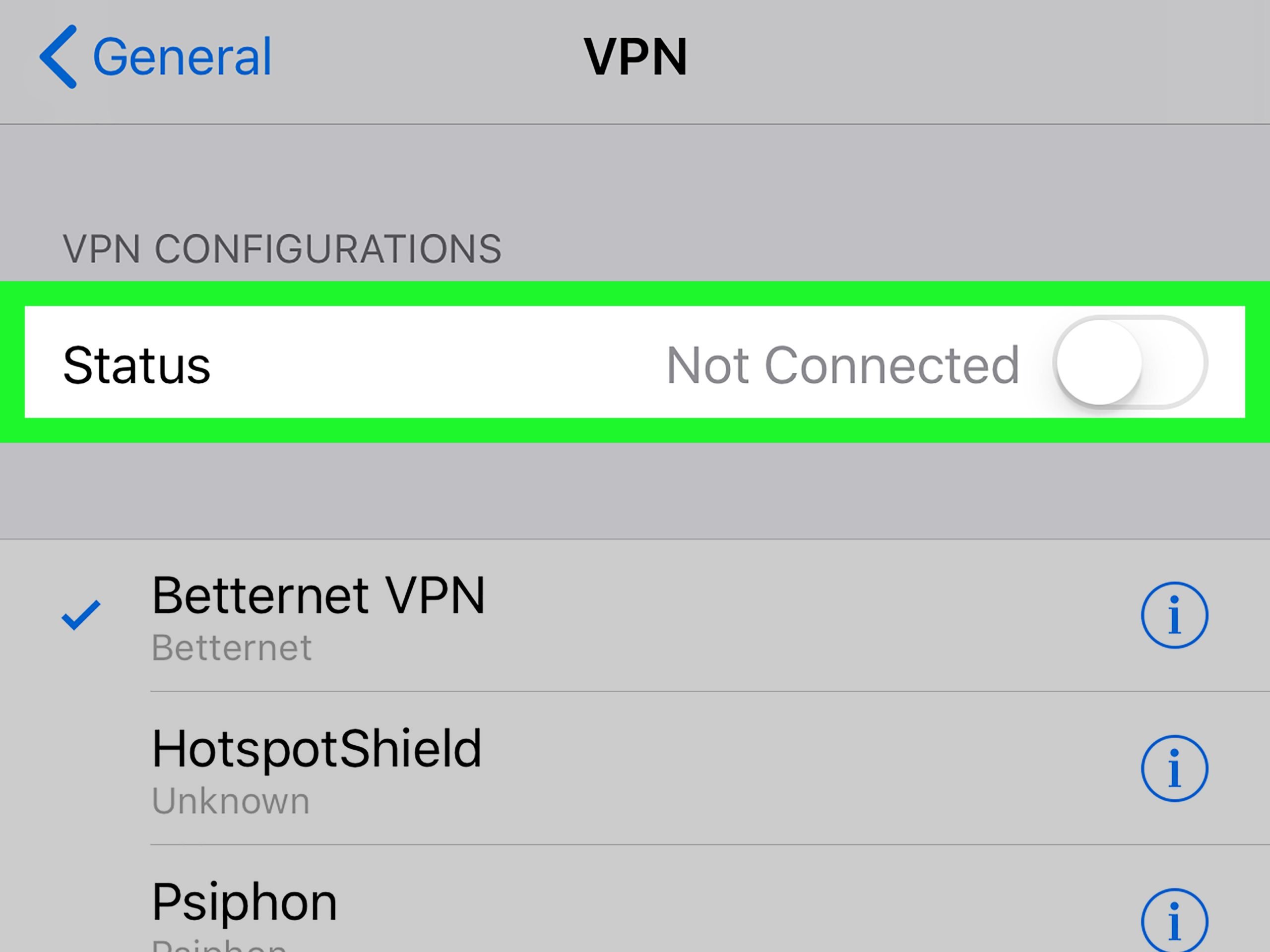 How to Disable a VPN on iPhone or iPad: 7 Steps (with ...