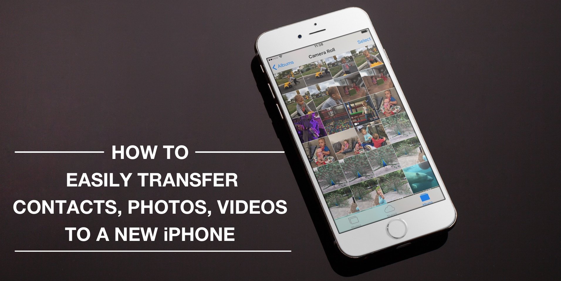 How to easily transfer contacts, photos, and videos from ...