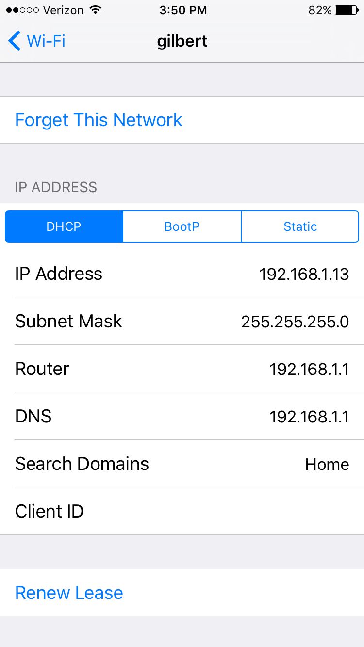 How To Find Your iPhone IP Address