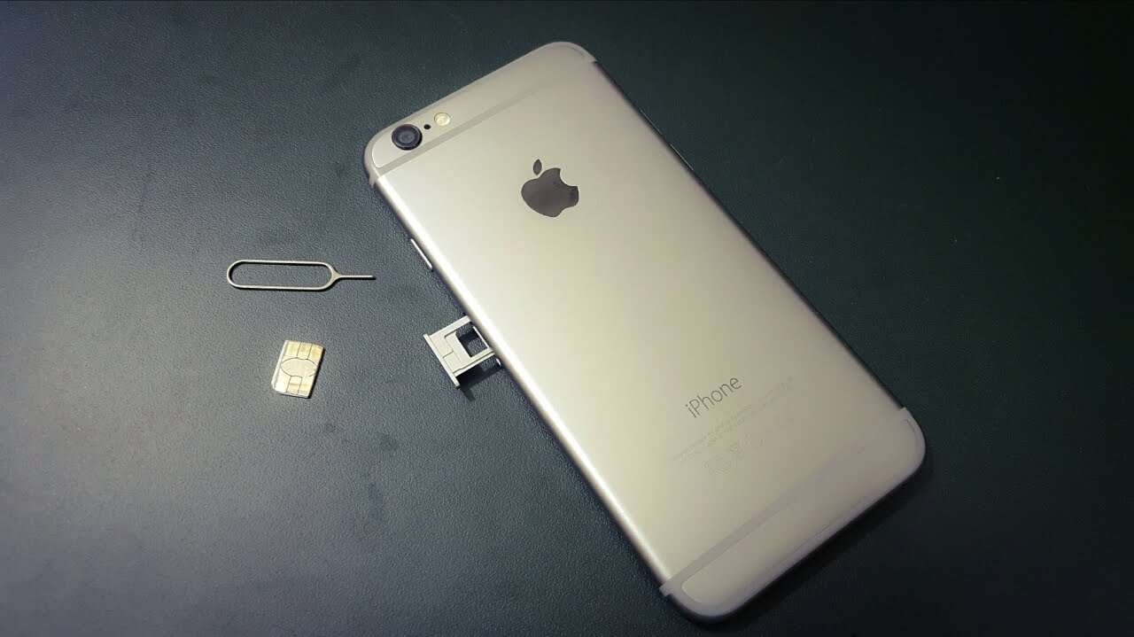 How To Insert/ Remove Sim Card in iphone 7/7 plus/6s/6s ...