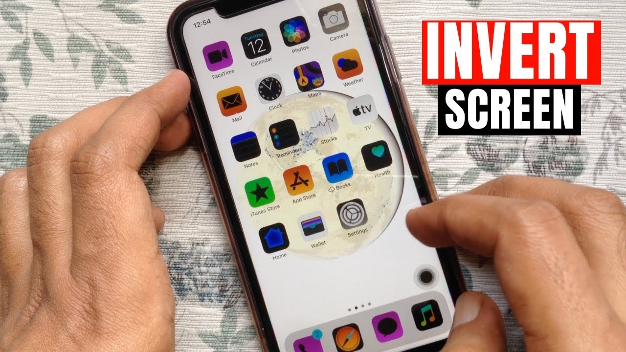 How to Invert Screen Colors on iPhone