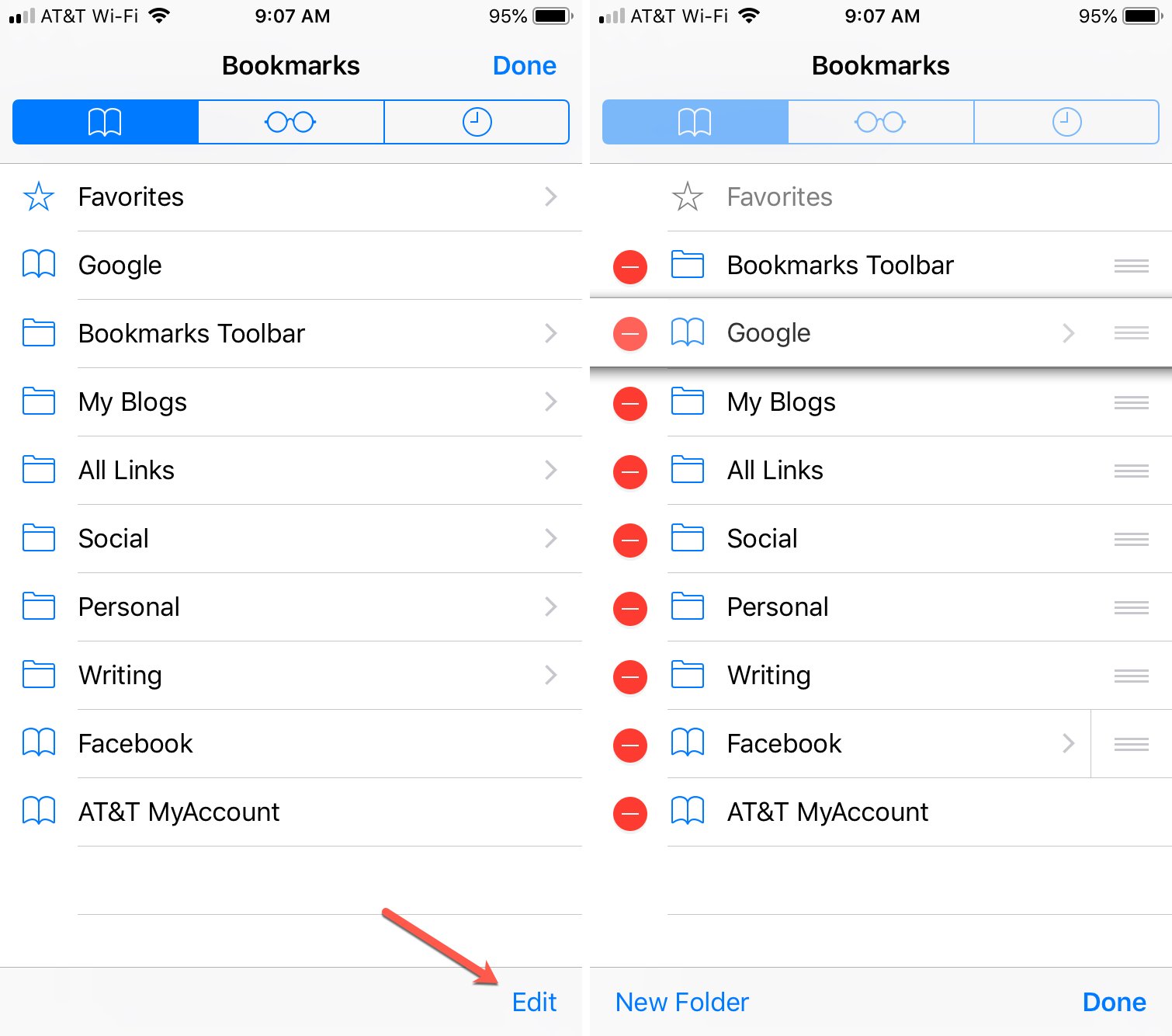 How to manage bookmarks in Safari on iOS and Mac