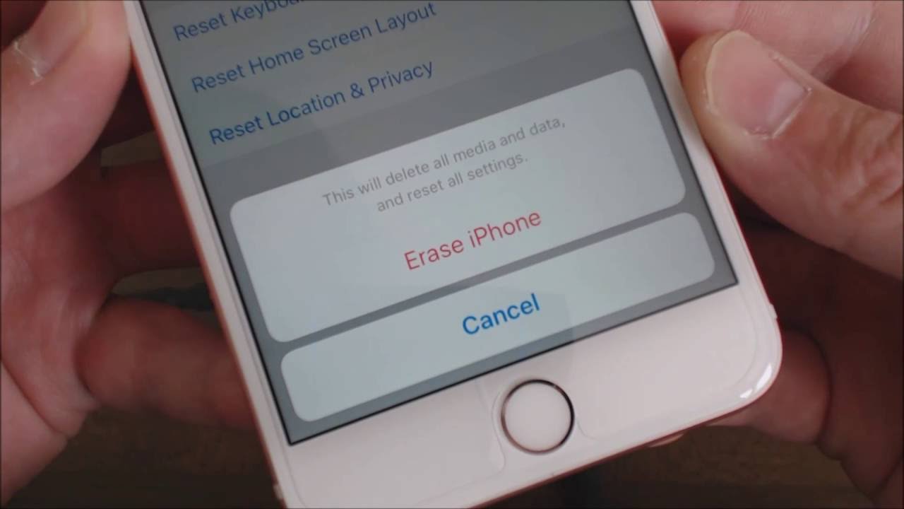 How To Reset iPhone 6s Plus To Original Factory Settings ...