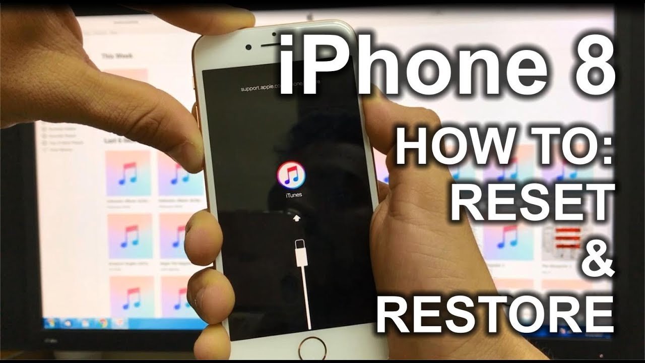 How To Reset &  Restore your Apple iPhone 8