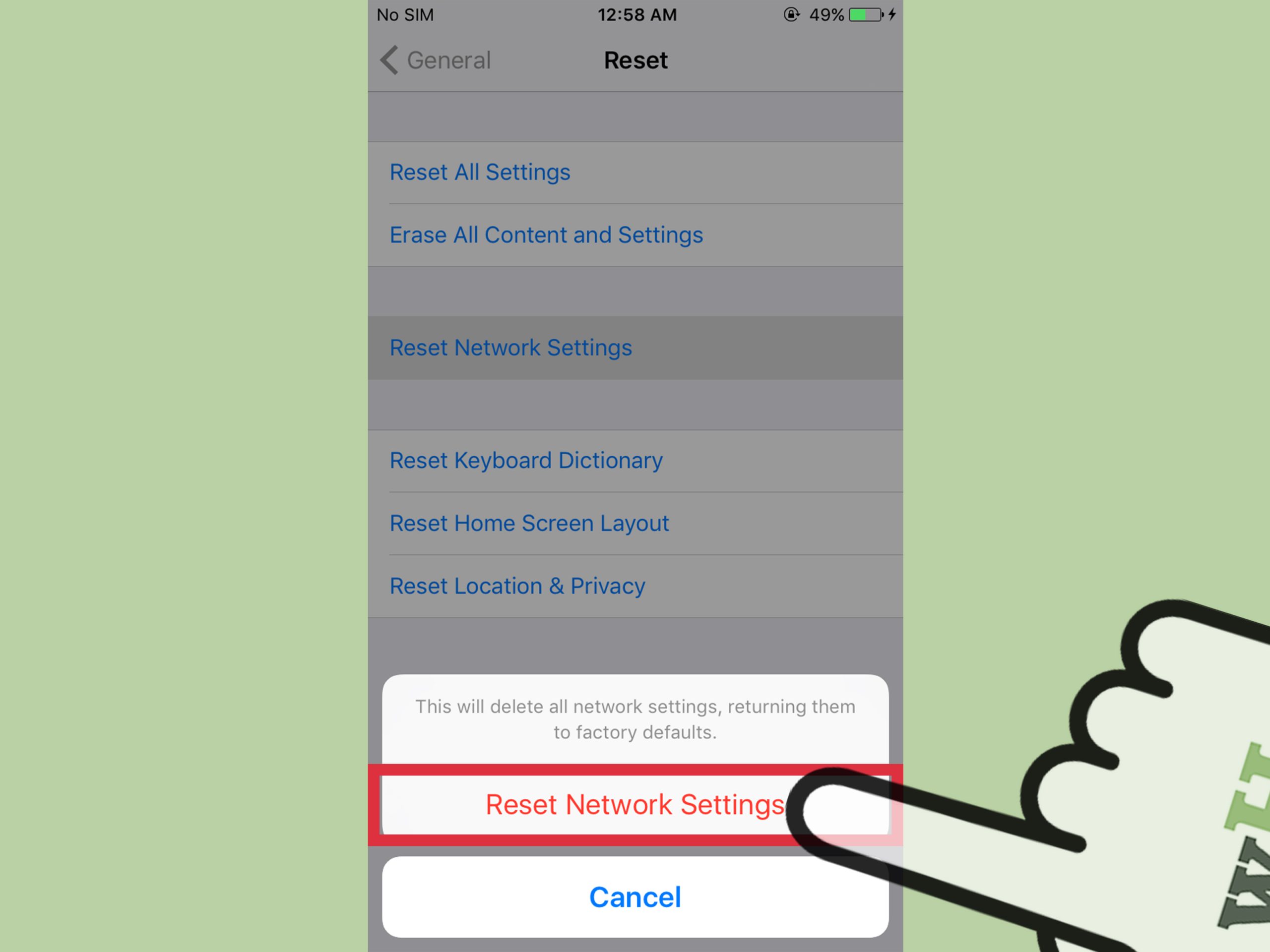 How to Reset WiFi on an iPhone: 5 Steps (with Pictures ...