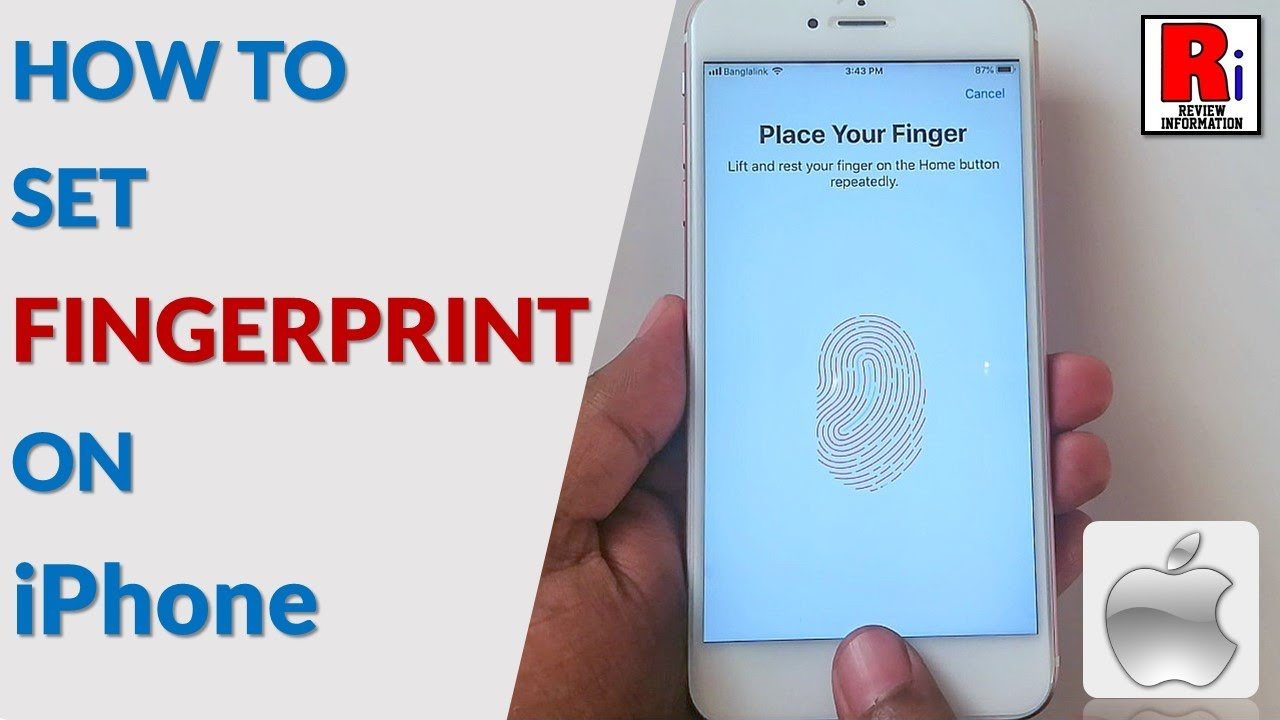How to Set Fingerprint on iPhone