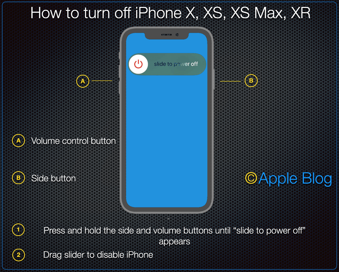 How to turn off iPhone 11, 11 Pro, X, XR, XS, Max, 8, Plus