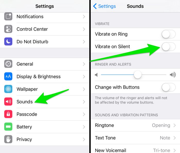 How To Turn Off Vibration When In Silent Mode on Your iPhone