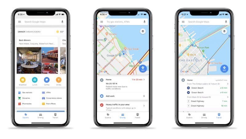 How to Use the New Google Maps Explore Bar on Your iPhone ...
