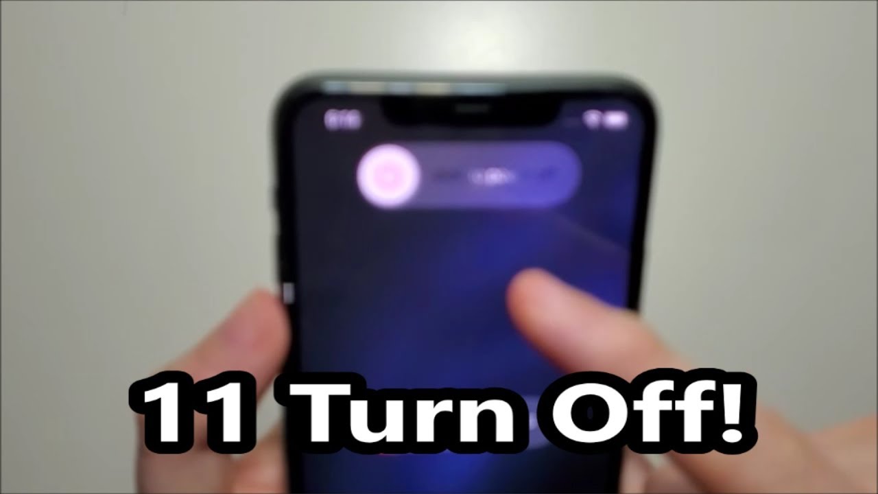 iPhone 11 How To Turn Off Or Restart