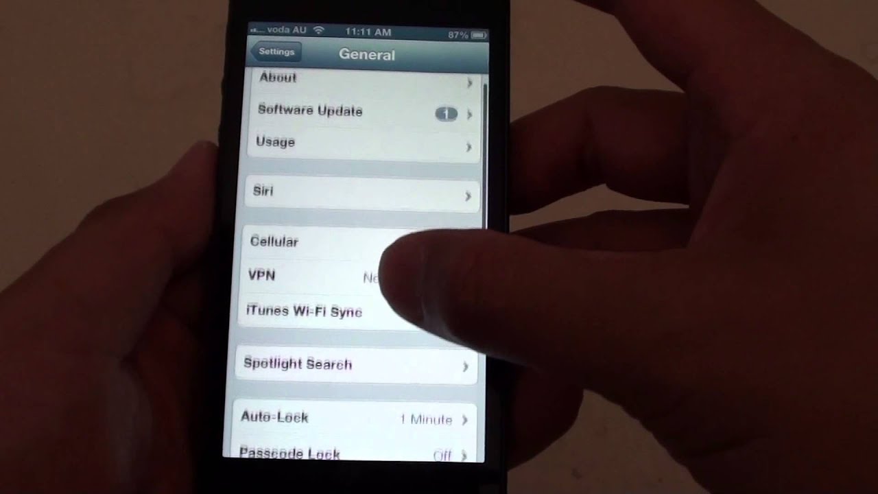 iPhone 5: How to Change Screen Lock Timeout