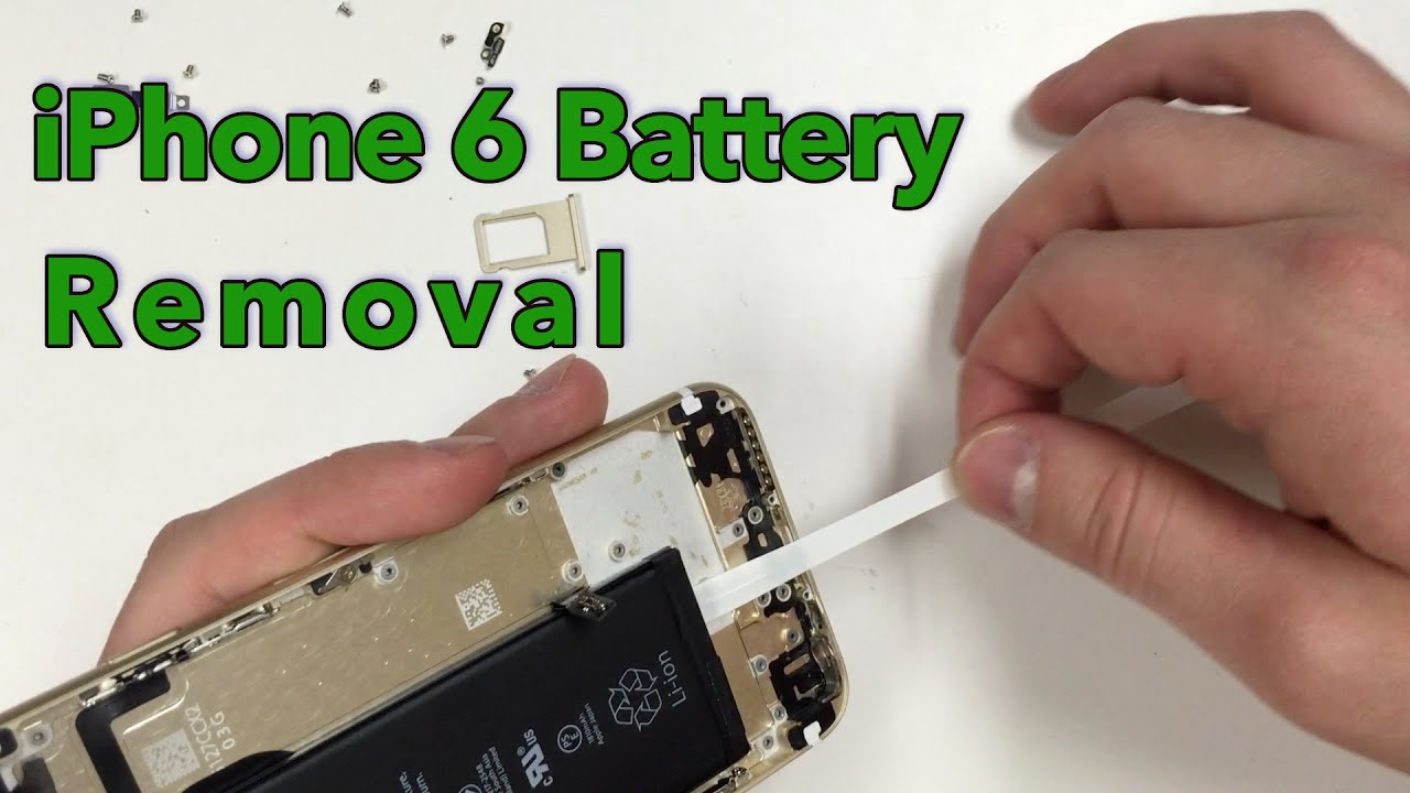 iPhone 6 Battery Removal