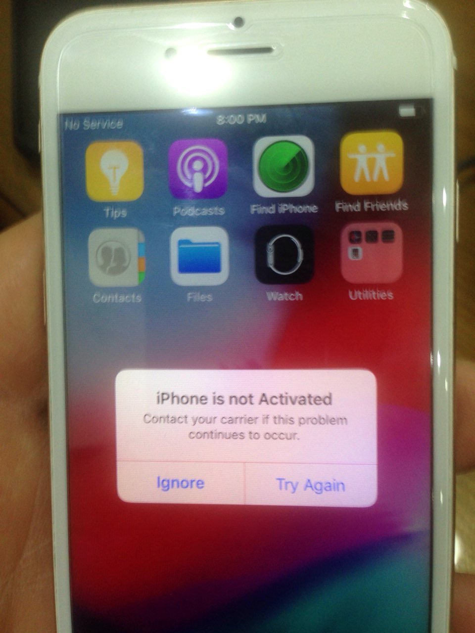 iphone is not activated problem