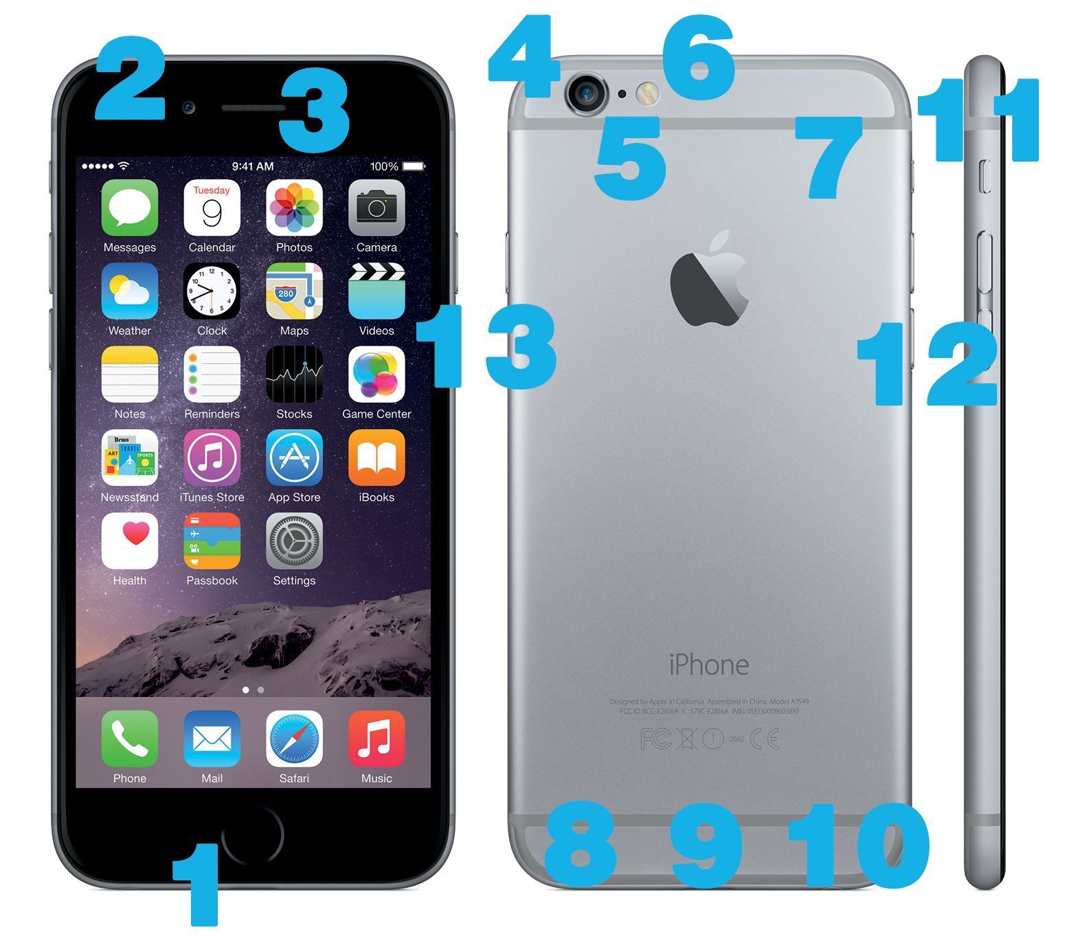 What Do the Buttons on the iPhone 6 Series Do?